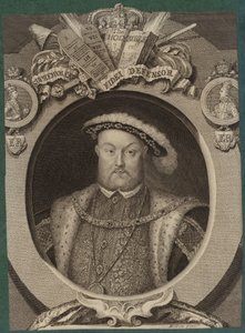 Portrait of King Henry VIII of England by Hans Holbein der Jüngere