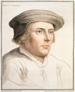 Richard Rich, First Baron Rich engraved by Francesco Bartolozzi by Hans Holbein der Jüngere
