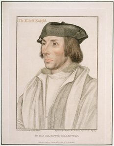 Sir Thomas Elyot (c.1490-1546) engraved by Francesco Bartolozzi (1794) by Hans Holbein der Jüngere