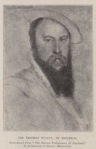 Sir Thomas Wyatt by Hans Holbein der Jüngere