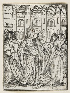 The Empress from Dance of Death (Lyons), 1538 by Hans Holbein der Jüngere