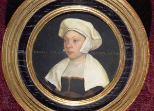 The Wife of a Dignitary at the Court of King Henry VIII, 1534