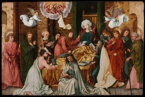 The Dormition of the Virgin by Hans Holbein the Elder