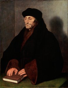 Portrait of Erasmus of Rotterdam by Hans Holbein der Jüngere