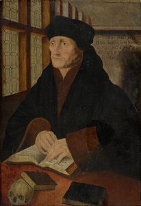 Portrait of Erasmus of Rotterdam in the Study