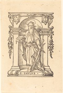 Saint Paul with Book and Sword by Hans Holbein der Jüngere