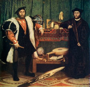 The Ambassadors, 1533, 1909 by Hans Holbein der Jüngere