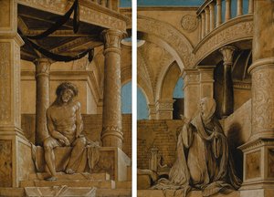 The Pensive Christ and the Virgin Mary Grieving, c.1518-20