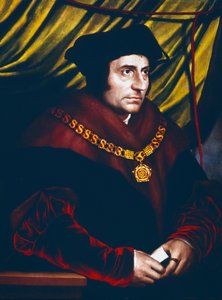 Thomas More, English statesman, scholar and saint, c. 1527 by Hans Holbein der Jüngere