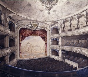 The Lessing Theatre, Berlin, 1888
