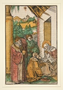 Adoration of the Magi by Hans Leonard Schaufelein
