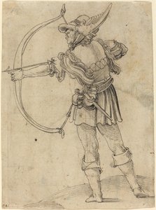 Archer Drawing His Bow
