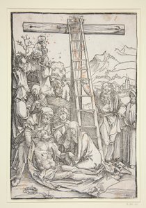 Lamentation of Christ (from the Passion of Christ) by Hans Leonard Schaufelein
