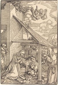 The Nativity by Hans Leonard Schaufelein