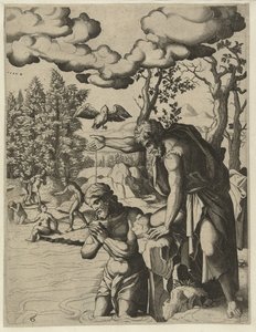 Baptism of Christ by Hans Liefrinck (I) (attributed to)