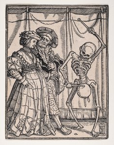 The Noblewoman, from The Dance of Death by Hans Lützelburger