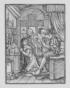 The Nun, from The Dance of Death by Hans Lützelburger