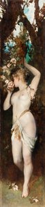 The Five Senses: Smell by Hans Makart