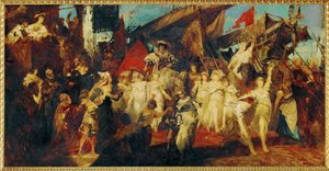 Entry of Emperor Karl V in Antwerp