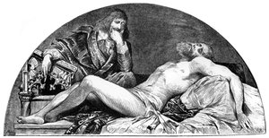 Joseph Ribera, Spanish artist active in Italy by Hans Makart