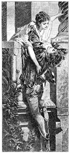 Romeo and Juliet by Hans Makart