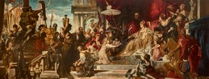 Venice Pays Homage to Caterina Cornaro by Hans Makart