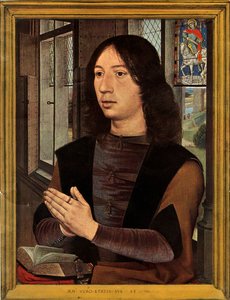 Portrait of Martin Van Nieuwenhowen, 1478 by Hans Memling