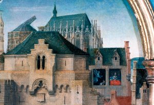 St Ursula Shrine, Departure from Cologne (detail) by Hans Memling