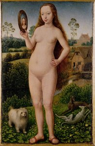 Vanity, Central Panel from the Triptych of Earthly Vanity and Divine Salvation
