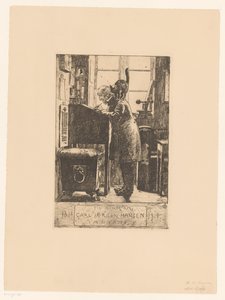 Father of the Artist (In Memory of Carl Jorgen Hansen, My Father / 1814 1914) by Hans Nicolai Aksel Hansen