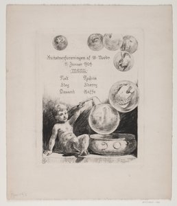 Menu Card by Hans Nikolaj Hansen