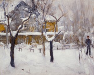Winter Landscape by Hans Olaf Heyerdahl