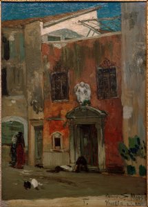 H.P. Feddersen the Younger, Campo S. Moisè, Venice
