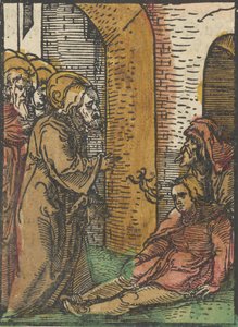 Christ Healing the Possessed, from Das Plenarium by Hans Schäufelein the Elder