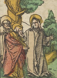 Christ Talking to the Disciples, from Das Plenarium by Hans Schäufelein the Elder