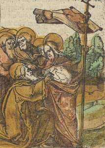 The Incredulity of Thomas, from Das Plenarium, 1517 by Hans Schäufelein the Elder
