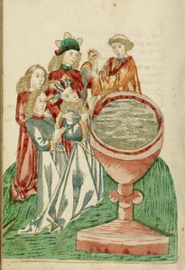 Baptism of King Avenir by Hans Schilling