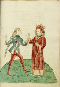 King Josaphat Selects Barochias as His Successor by Hans Schilling