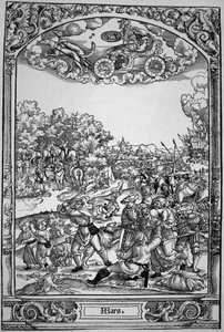 Mars by Hans Sebald (School of) Beham