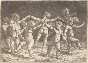 Dance of the Gods of Love by Hans Sebald Beham
