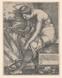 Dido by Hans Sebald Beham