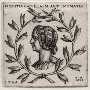 Domitia Calvilla by Hans Sebald Beham