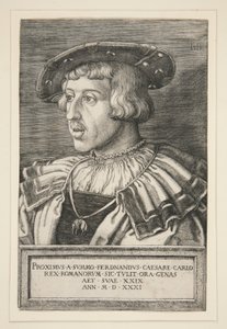 Ferdinand I by Hans Sebald Beham