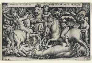 Hercules Fighting against the Trojans, 1545