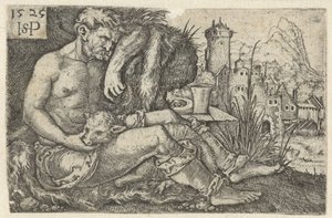 Shepherd and a Sheep