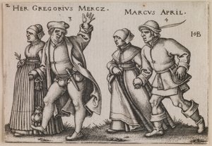 March and April from the series The Peasants