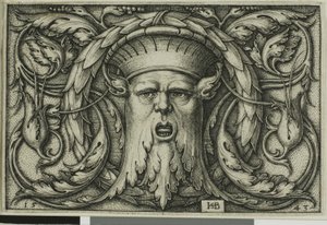Ornament with a Mask
