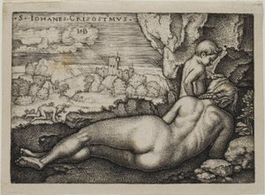 Penance of St. John Chrysostomus by Hans Sebald Beham