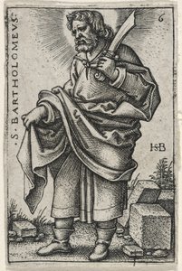Saint Bartholomew, 1541-46 by Hans Sebald Beham