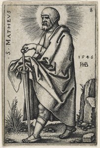 Saint Matthew, 1541-46 by Hans Sebald Beham
